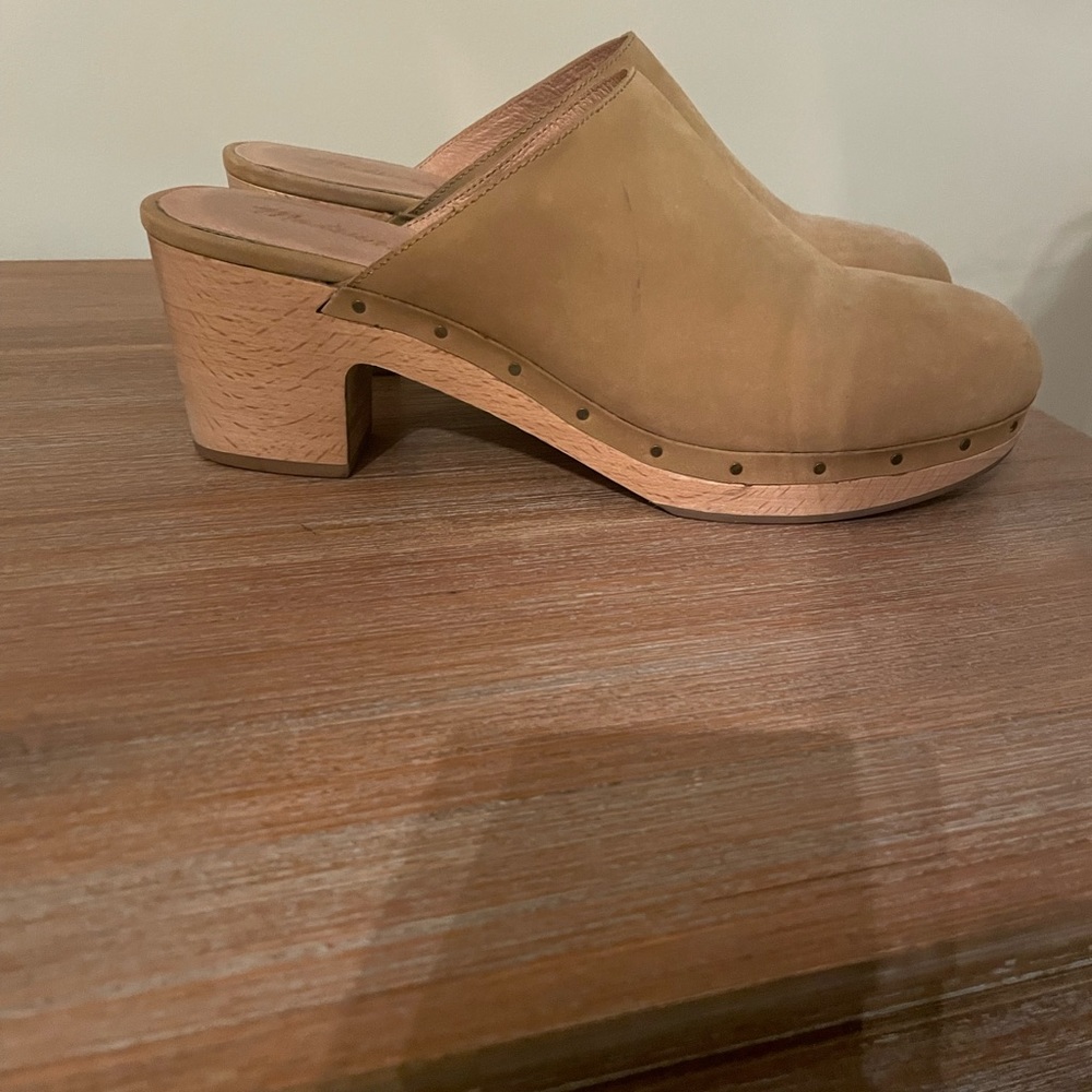 Madewell Suede Clogs